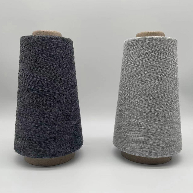 100% cotton melange Gray Yarn 32S/1