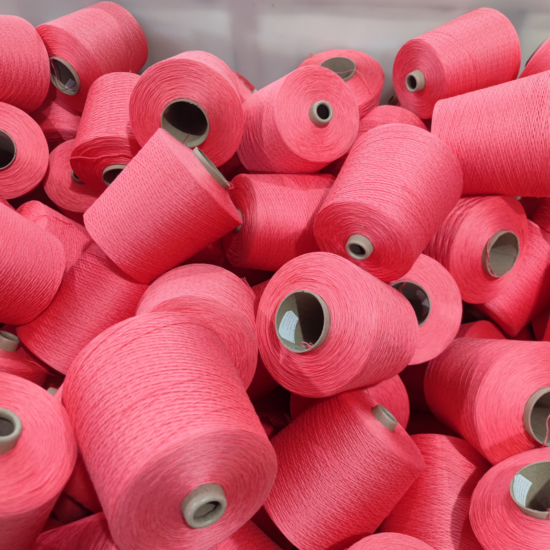 6-100S Chinese Factory 100% Cotton Mercerized Cotton Fine Weaving Yarn 