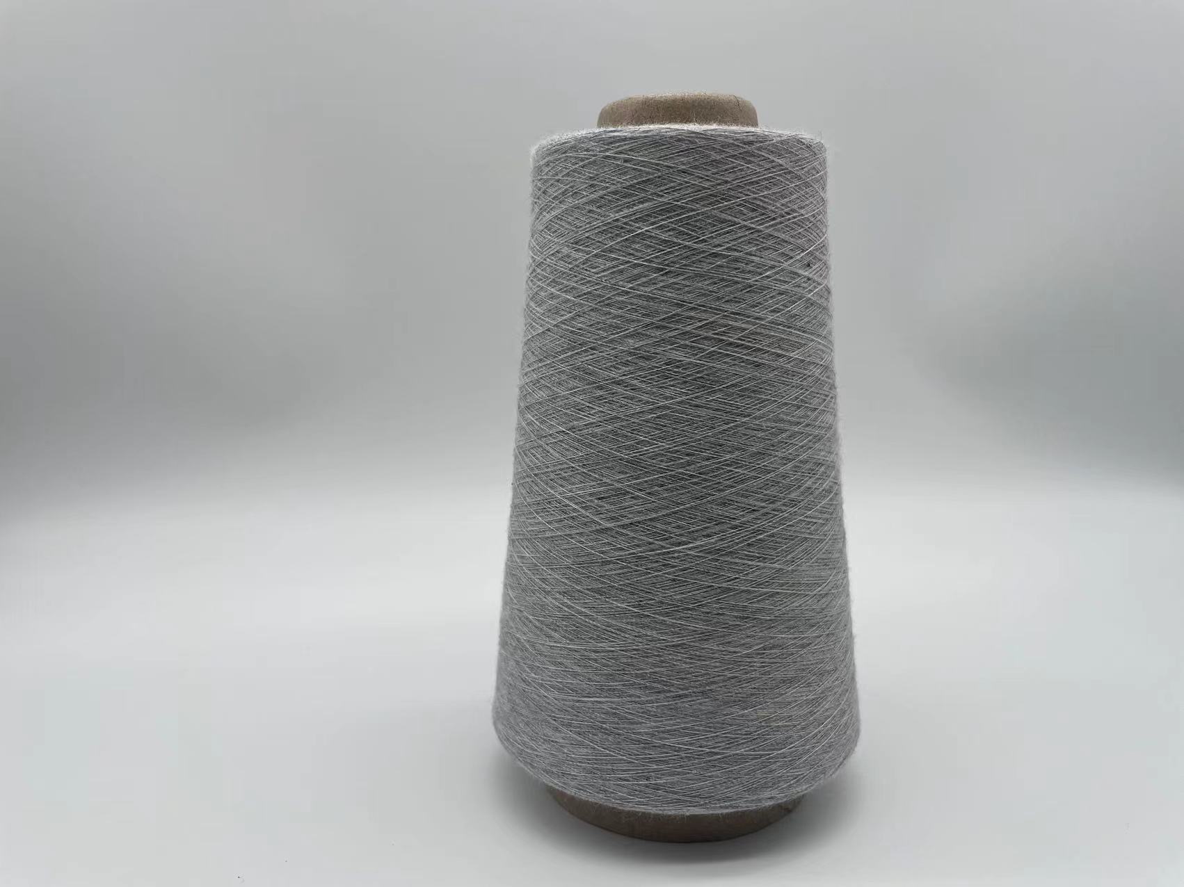 Athleisure melange yarn processing